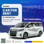 SEWA MOBIL LOMBOK - ALPHARD